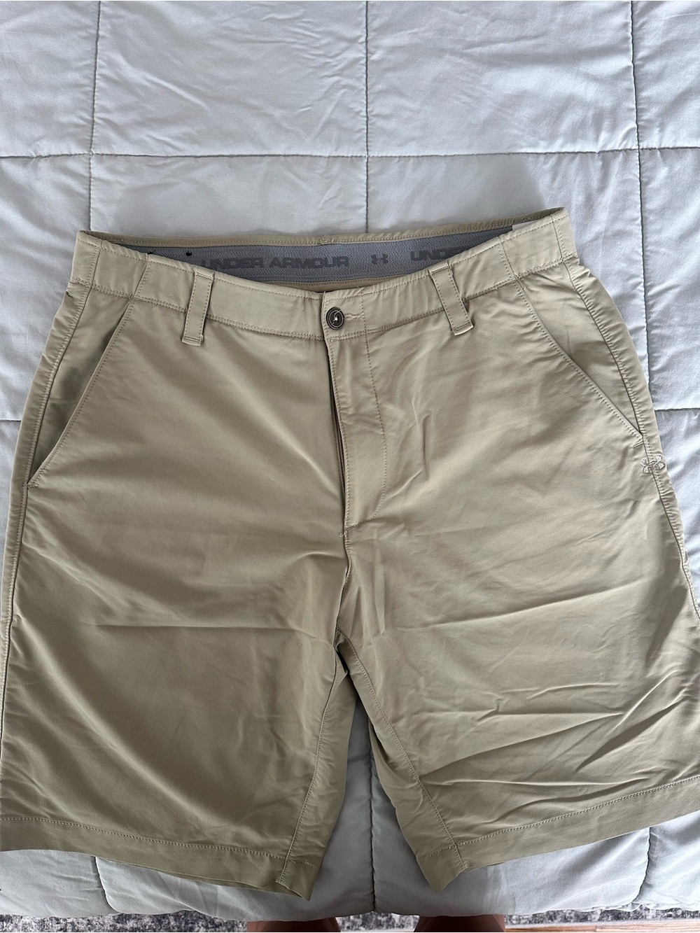 Under Armour Tan Lightweight Performance Shorts